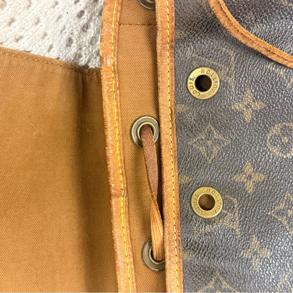 Vintage Louis Vuitton Brown Monogram Backpack - Picture 13 of 16